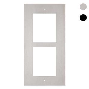 2N® IP Verso – Frame for flush installation, 2 modules (must be together with 9155015)