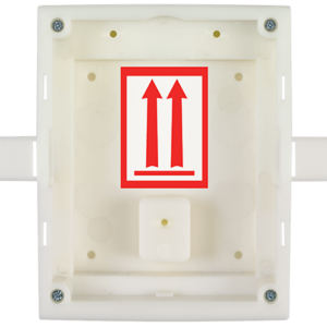 2N® IP Verso – Box for flush installation, 1 module (must be together with 9155011 or 9155011B)