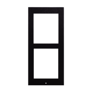 2N® IP Verso – Frame for surface installation, 2 modules – black